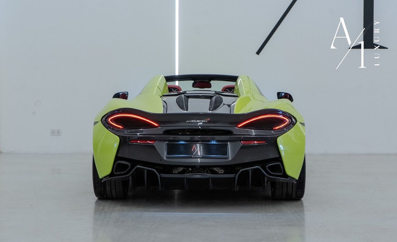 McLaren 570S 2018 Mclaren 570s Spider, With Mclaren Warranty, Full Service History, Excellent Condition,GCC Spec