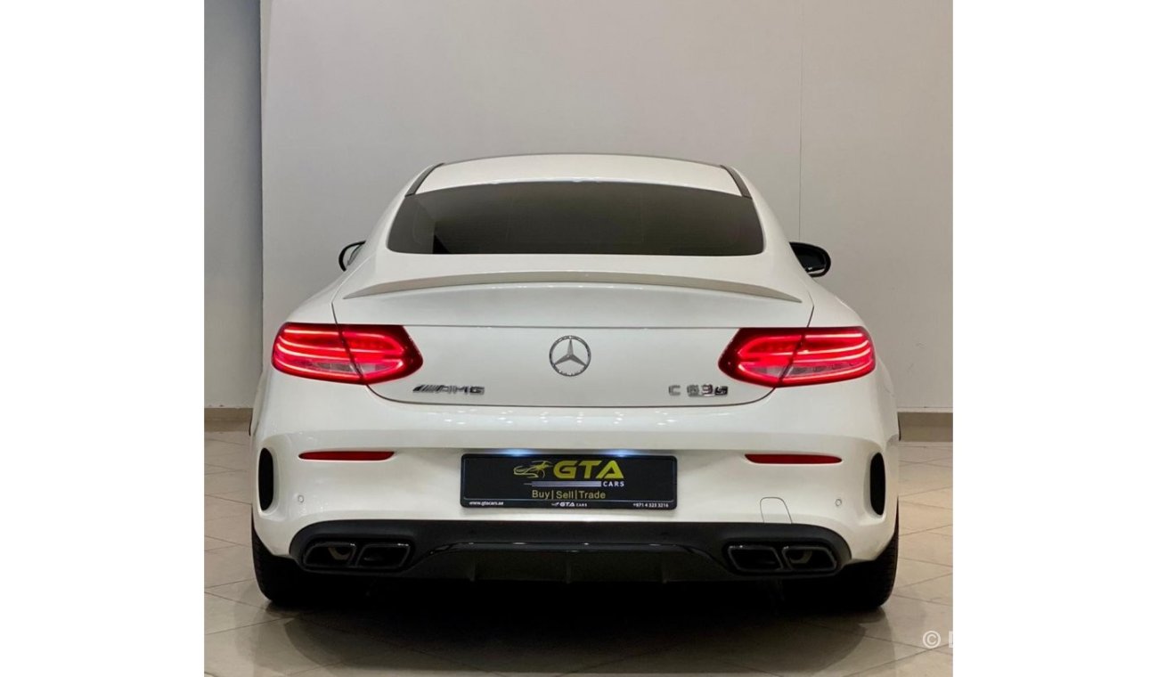 Mercedes-Benz C 63 Coupe 2017 Mercedes Benz AMG C63s Coupe, Warranty, Service Contract, Low KM, GCC