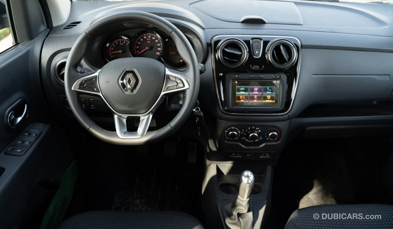 Renault Lodgy 2022 model Minivan 2WD Intense 1.5L Turbo Diesel 5-Speed MT 7-Seater (Full option)