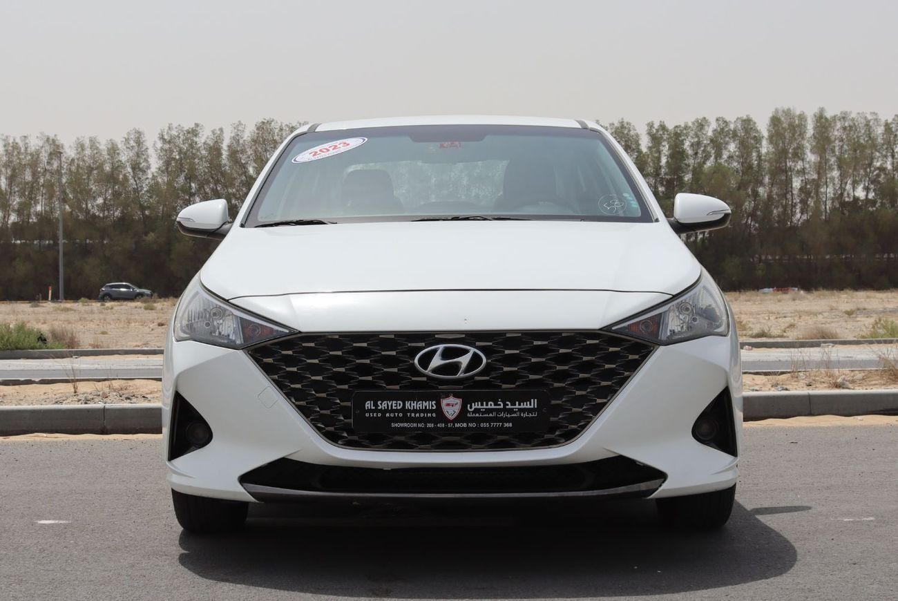 Hyundai Accent A 2023 Hyundai Accent car in excellent condition, Gulf spec, with no accidents and a mileage of 58,0