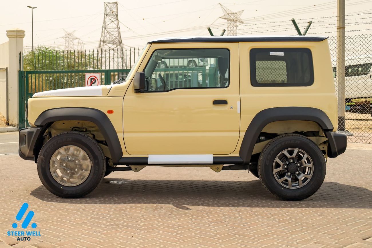 سوزوكي جيمني 2026 1.5L GL Petrol M/T | 3-Door, 4-Seater Compact SUV | Rugged & Built for Adventure | Book Now – E