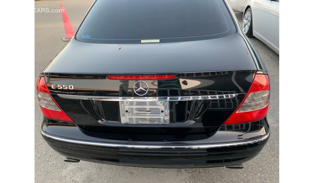 مرسيدس بنز E 550 وارد اليابان بطاقة جمركية E550 KIT AMG  2007