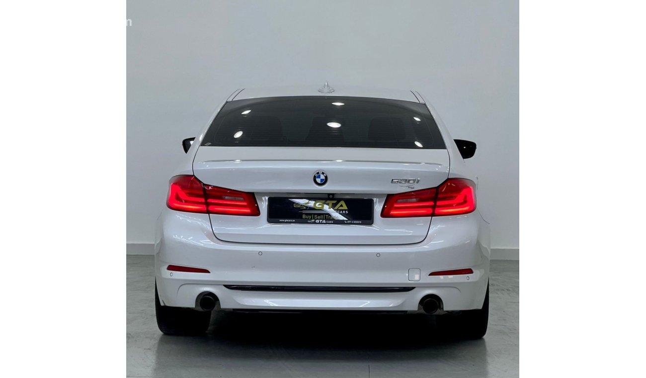 بي أم دبليو 530 2017 BMW 530i Sport-Line, BMW History, BMW Warranty 2022, Service Contract 2025, GCC