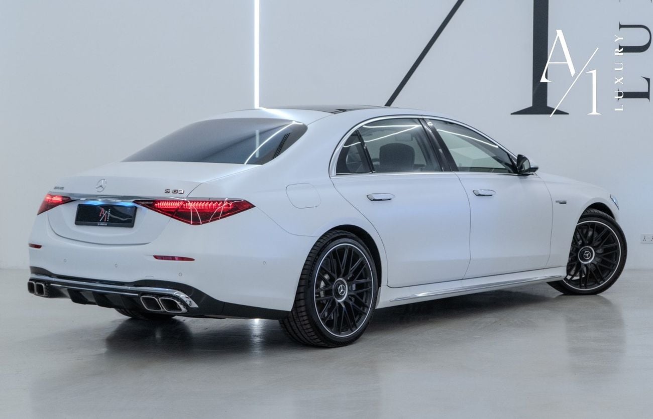 مرسيدس بنز S 63 AMG 2024 Mercedes S63 AMG,V8 Biturbo Eperfomance, Excellent Condition, Fully Loaded, Korean Spec