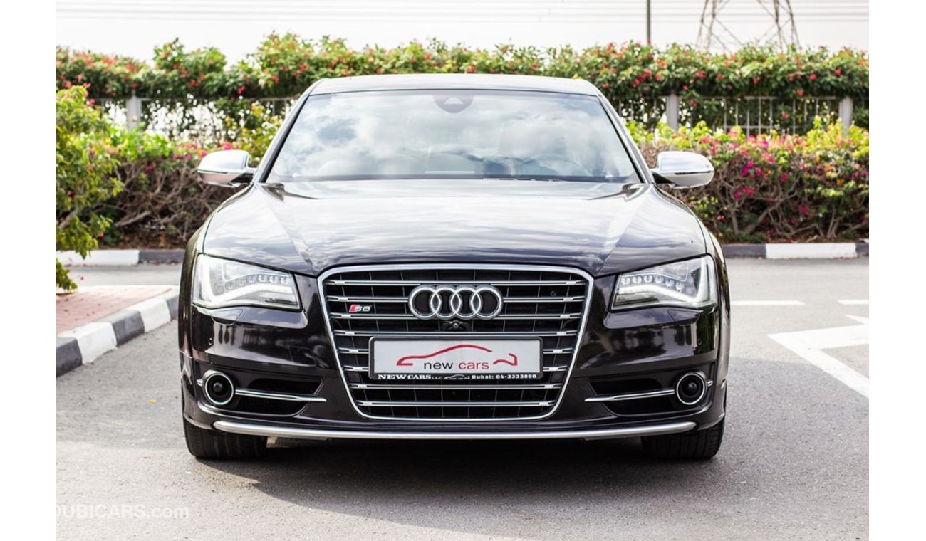 Audi S8 2013 - GCC - ASSIST AND FACILITY IN DOWN PAYMENT - 2400 AED/MONTHLY - 1 YEAR WARRANTY