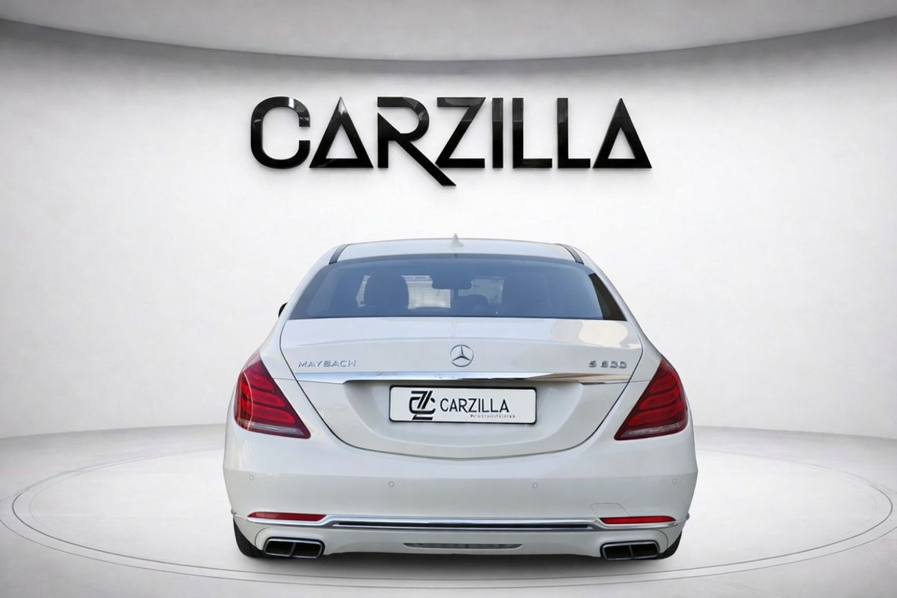 Mercedes Maybach S600 Maybach Mercedes S600 Maybach V12 l GCC l Full Gargash History l Flagship Luxury