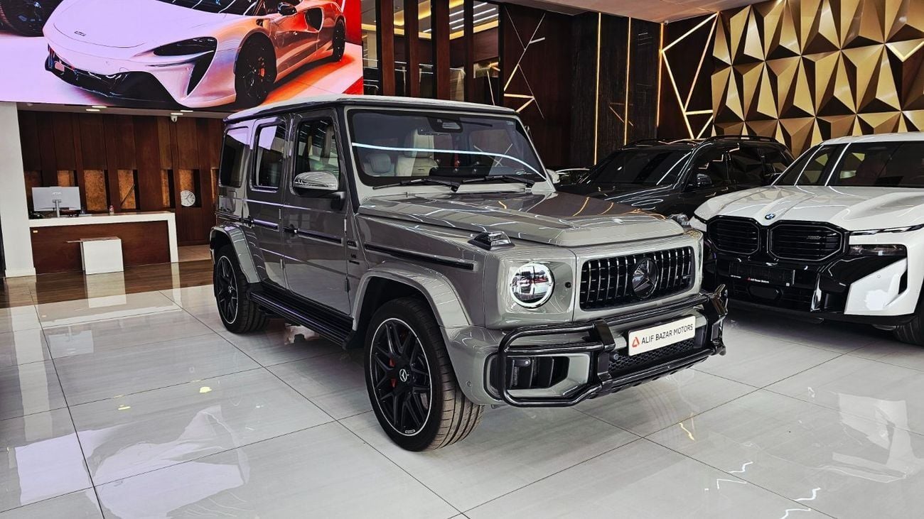 مرسيدس بنز G 63 AMG STD 2026 G63 AMG NARDO GREY DOUBLE NIGHT PACKAGE
