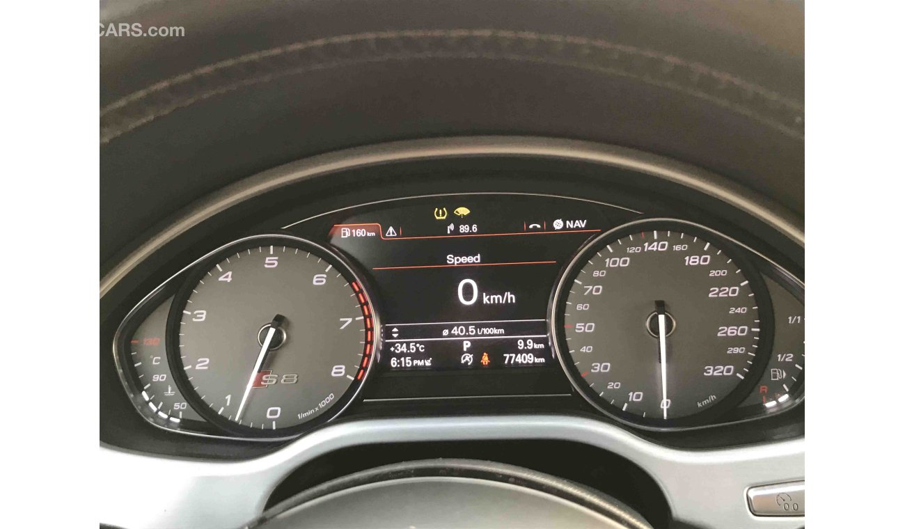 Audi S8 AUDI S8 2014 MODEL GCC FULL OPTION