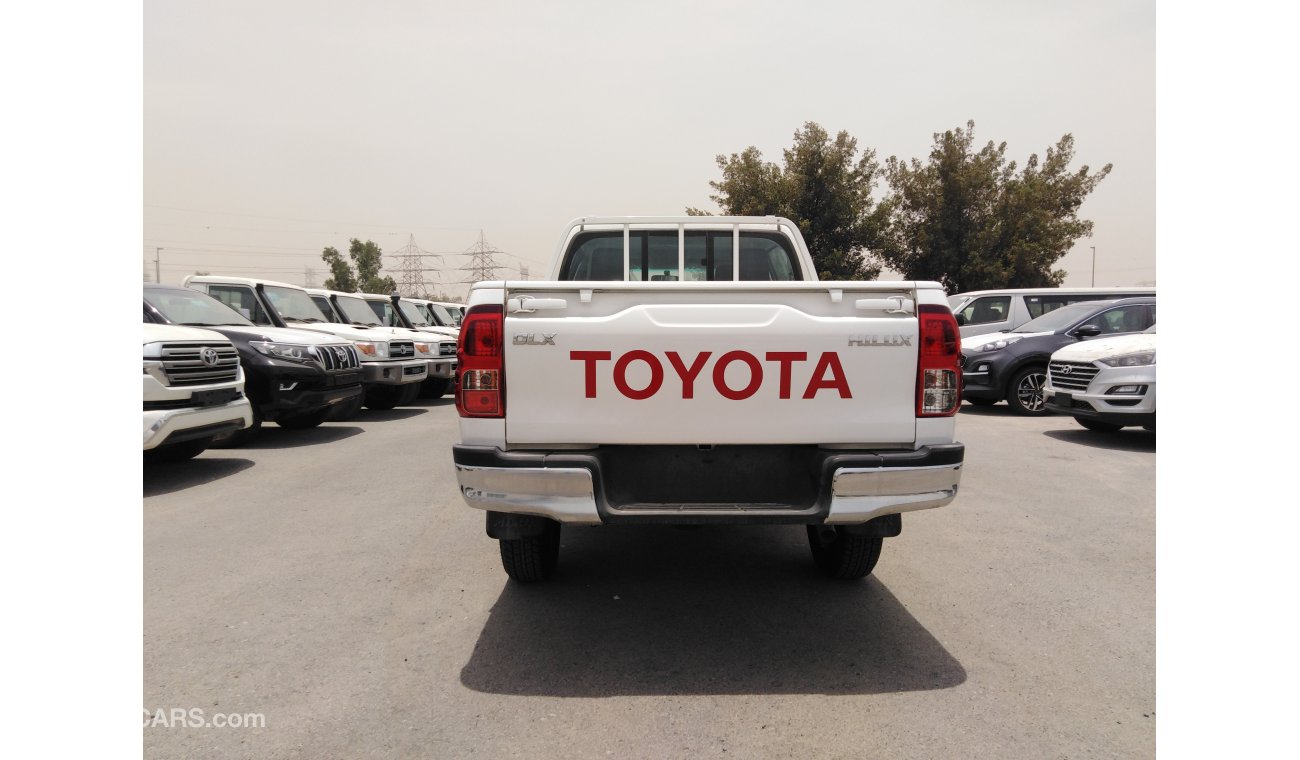 تويوتا هيلوكس PICKUP 2.4L ENGINE 2019 MODEL BASIC OPTION WITH SILVER CHROME MANUAL TRANSMISSION DIESEL