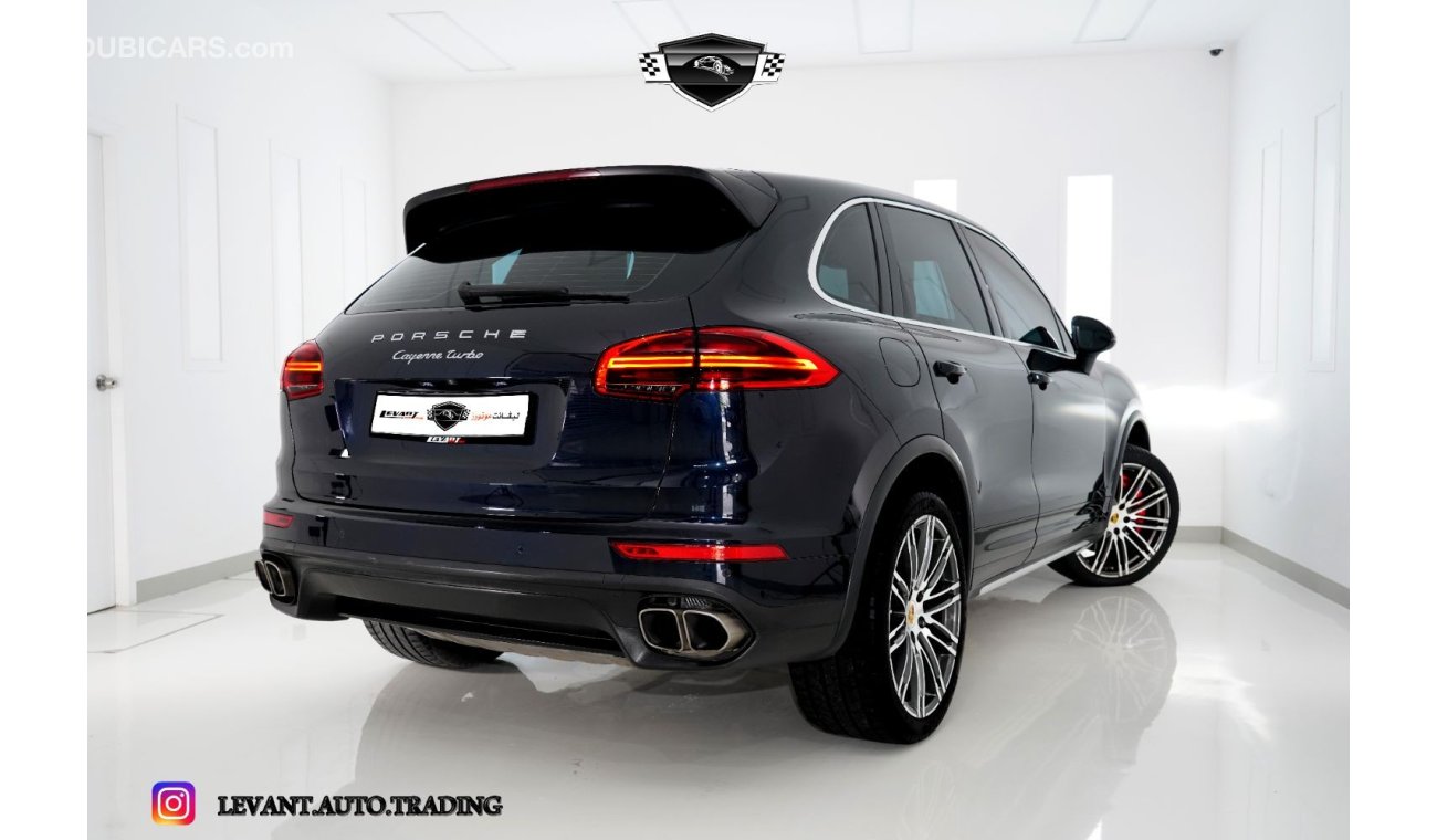 بورش كايان 2015 PORSCHE CAYENNE TURBO -GCC- 1 Year Full Porsche Al Nabooda Warranty