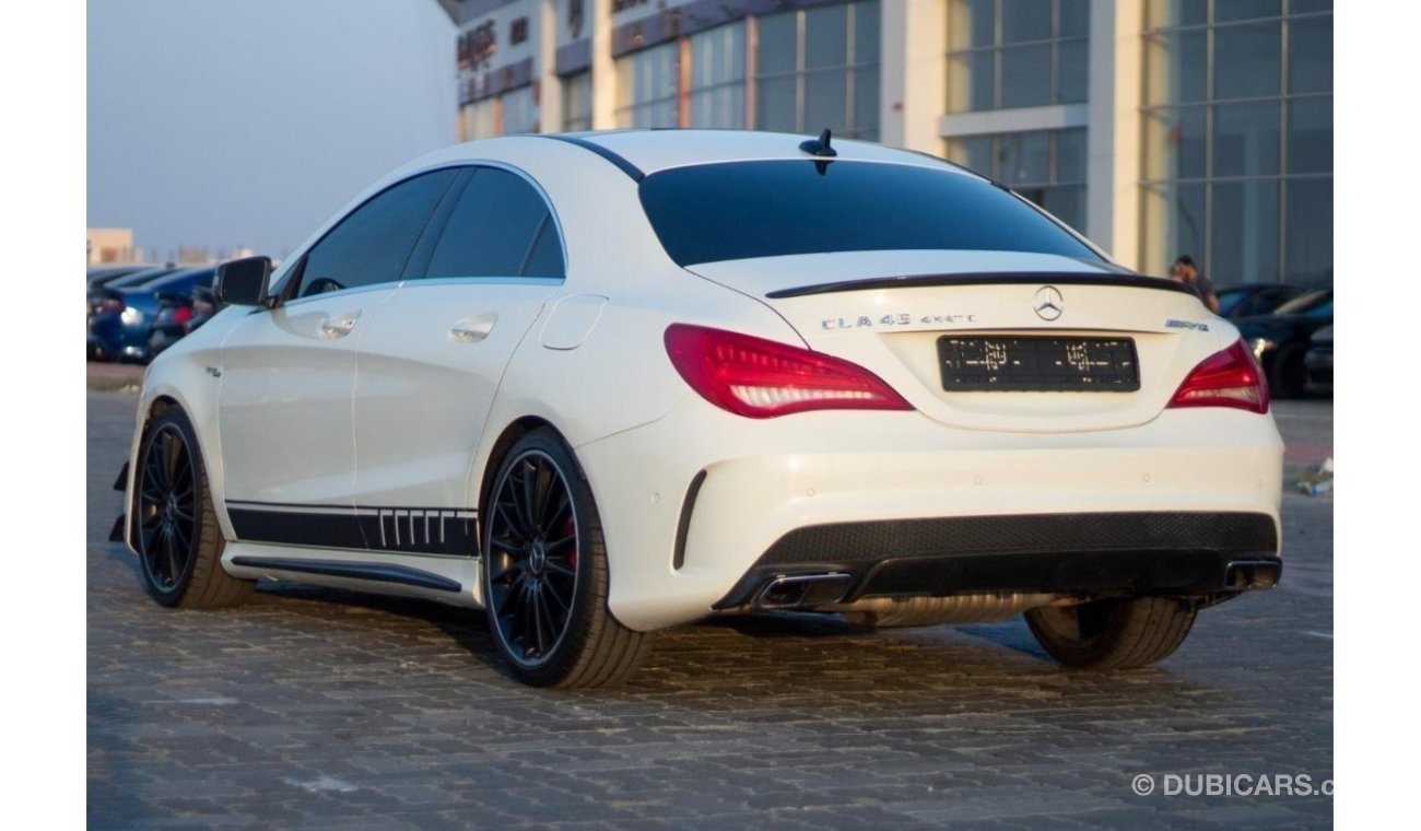 Mercedes-Benz CLA 45 AMG Mercedes *CLA45 AMG Turbo 2015* Std *PRICE*: 65,000 dirhams *mileage*: 102,000 km Gulf specification