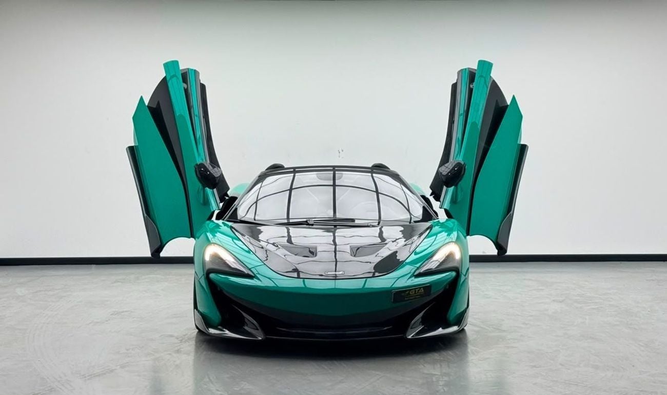 McLaren 600LT SPIDER 2020 McLaren 600LT Spider, 2027 McLaren Warranty, Full McLaren Service History, Very Low Km, GCC