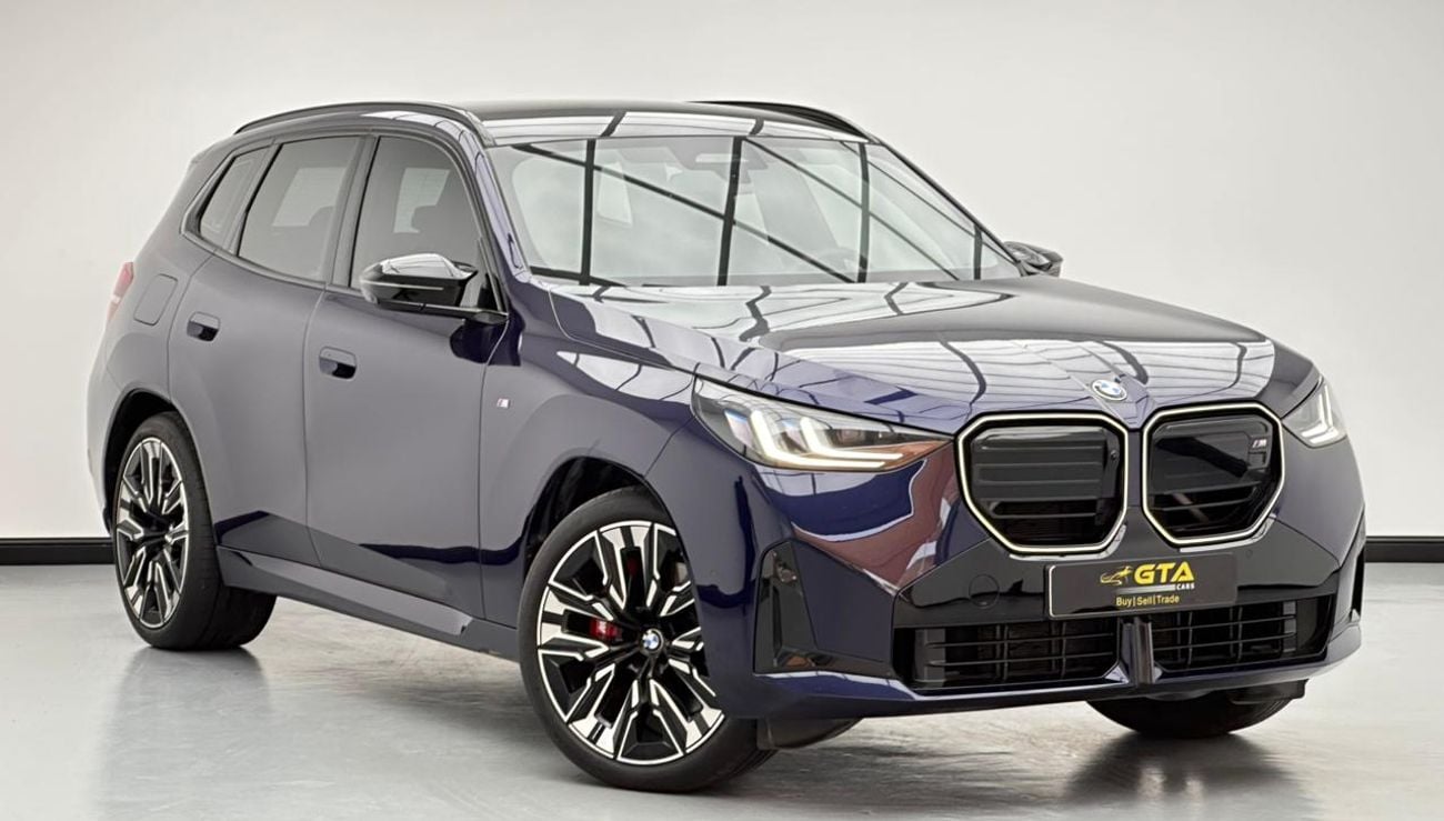 BMW X3 2025 BMW X3 M50 M-Sport, 05/2030 BMW Warranty + Service Contract, BMW Full Service History, GCC