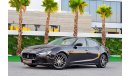 Maserati Ghibli | 2,445 P.M | 0% Downpayment | Extraordinary Condition!