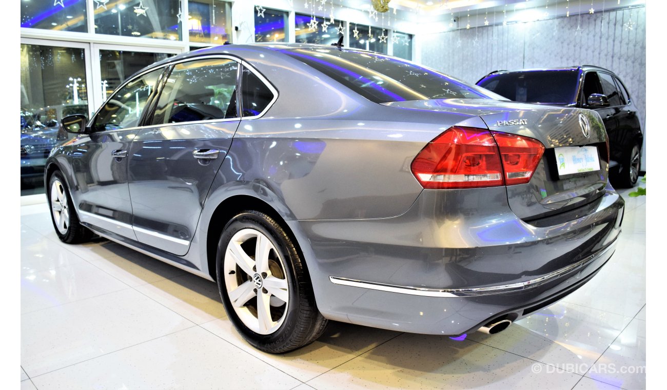 فولكس واجن باسات ONLY 63000KM! AMAZING Volkswagen Passat 2015 Model!! in Grey Color! GCC Specs