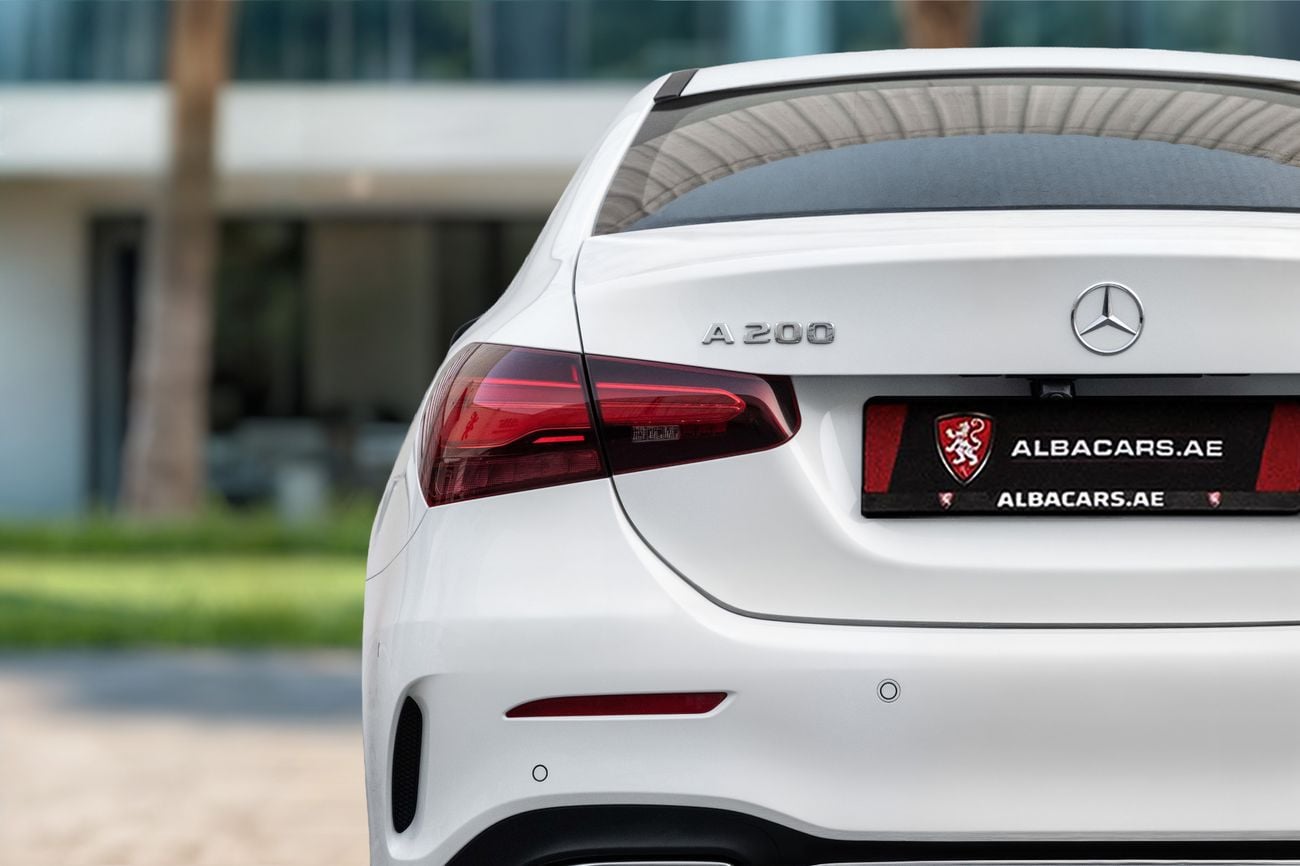 مرسيدس بنز A 200 AMG  A200 AMG - Sedan | 2,155 P.M | 0% Downpayment | 2028 MERCEDES WARRANTY!