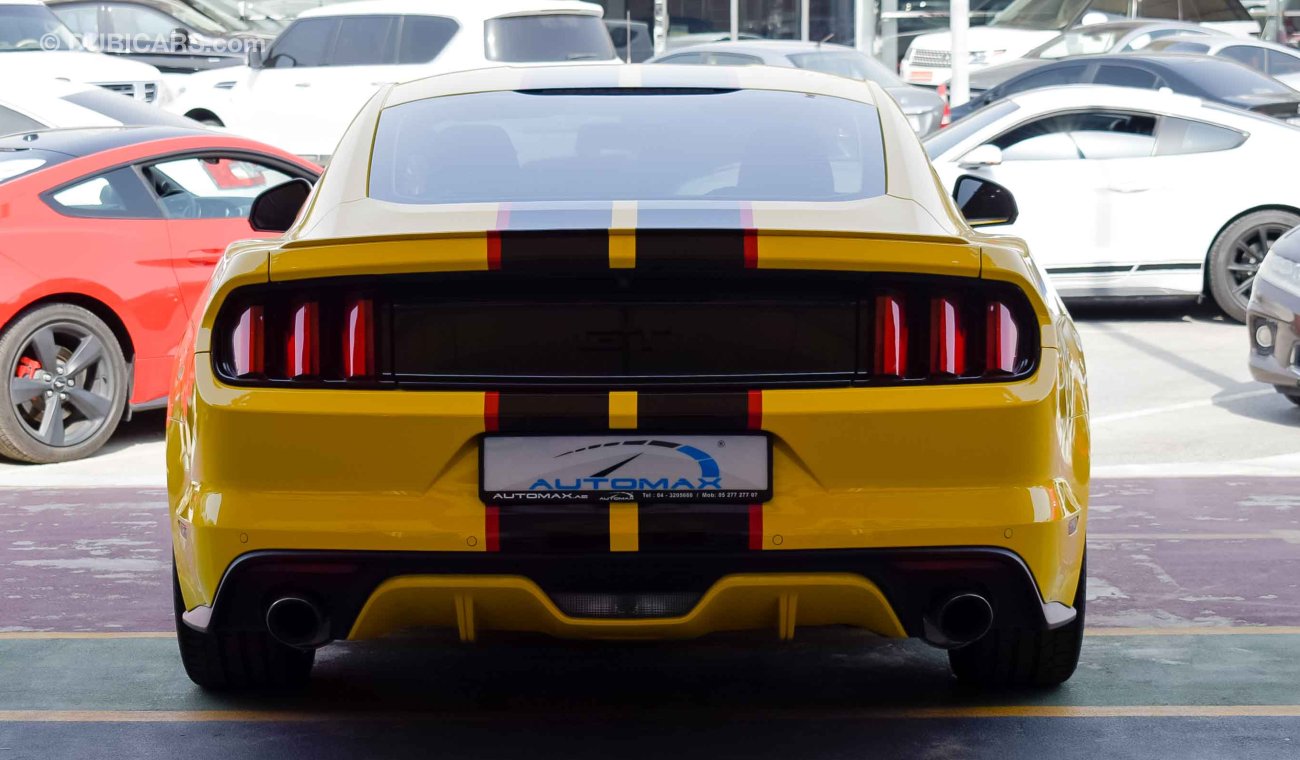 Ford Mustang GT Premium, 5.0 V8 GCC, M/T with Dealer Warranty until 2023 and Free Service until 2021