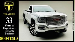 GMC Sierra + V6 + SINGLE CAB + LONG BED / 2018 / WARRANTY + FREE SERVICE CONTRACT / 1,134 DHS P.M.