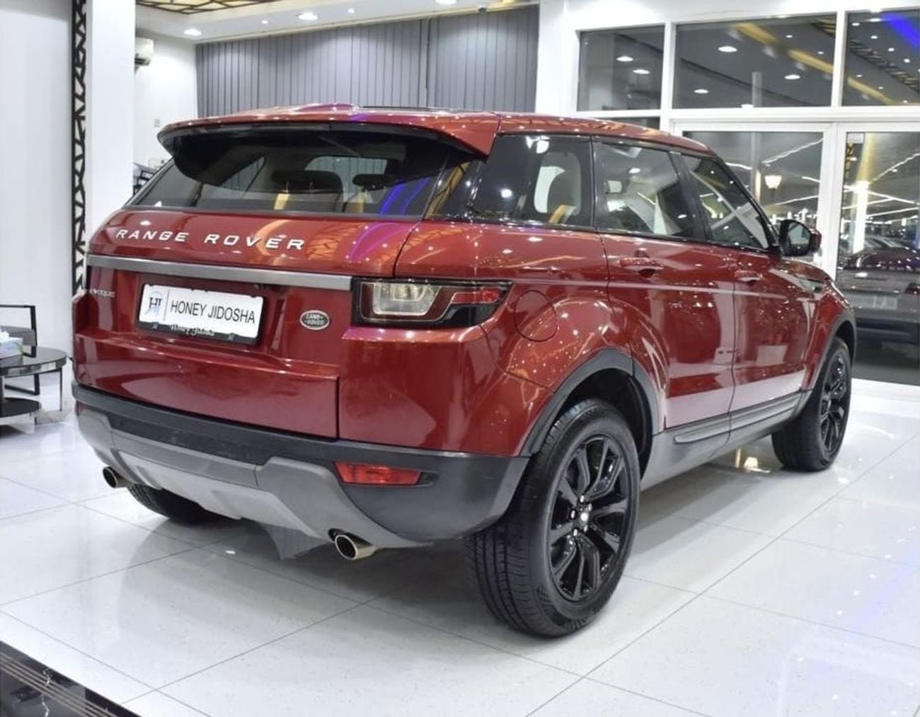 Land Rover Range Rover Evoque HSE EXCELLENT DEAL for our Land Rover Range Rover Evoque ( 2016 Model ) in Red Color GCC Specs