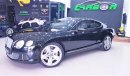 Bentley Continental GT BENTLEY CONTINENTAL GT W12 6.0 TWIN TURBO 2012 MODEL GCC CAR WITH A VERY LOW MILEAGE ONLY 40K KM