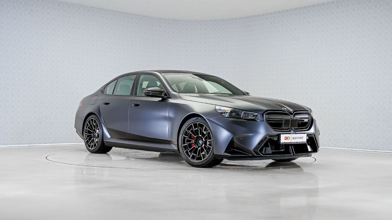 BMW M5 Competition Individual | AED 8,048 PM | Warranty - Service February 2028 | GCC
