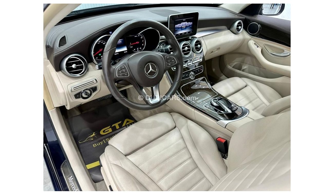 Mercedes-Benz C 200 Std 2015 Mercedes Benz C200 AMG, GCC