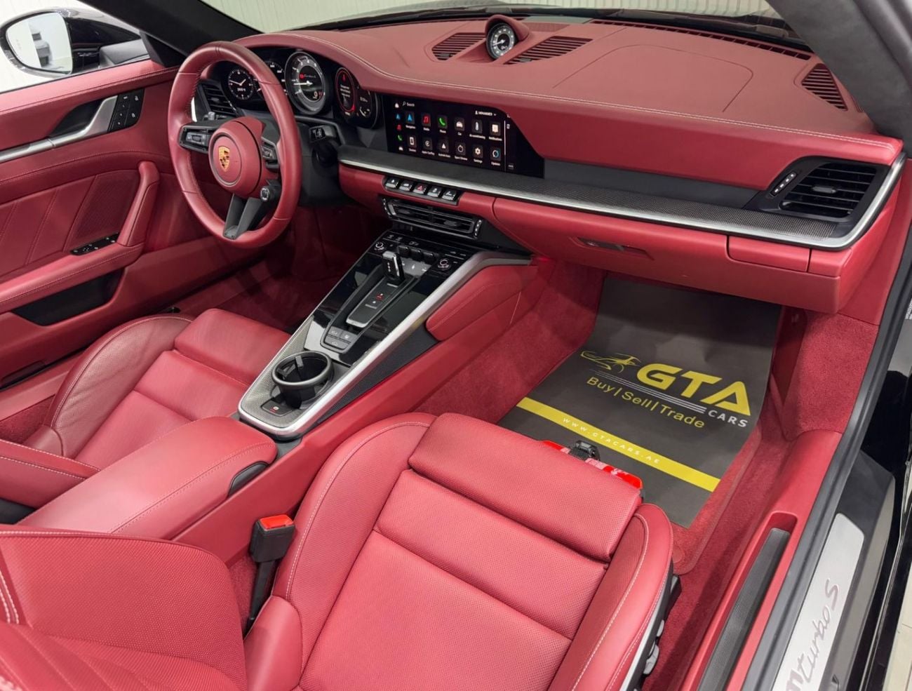 Porsche 911 Turbo S 3.8L (640 HP) Coupe 2023 Porsche 911 Turbo S, 2025 Porsche Warranty, Sport Chrono Package, V