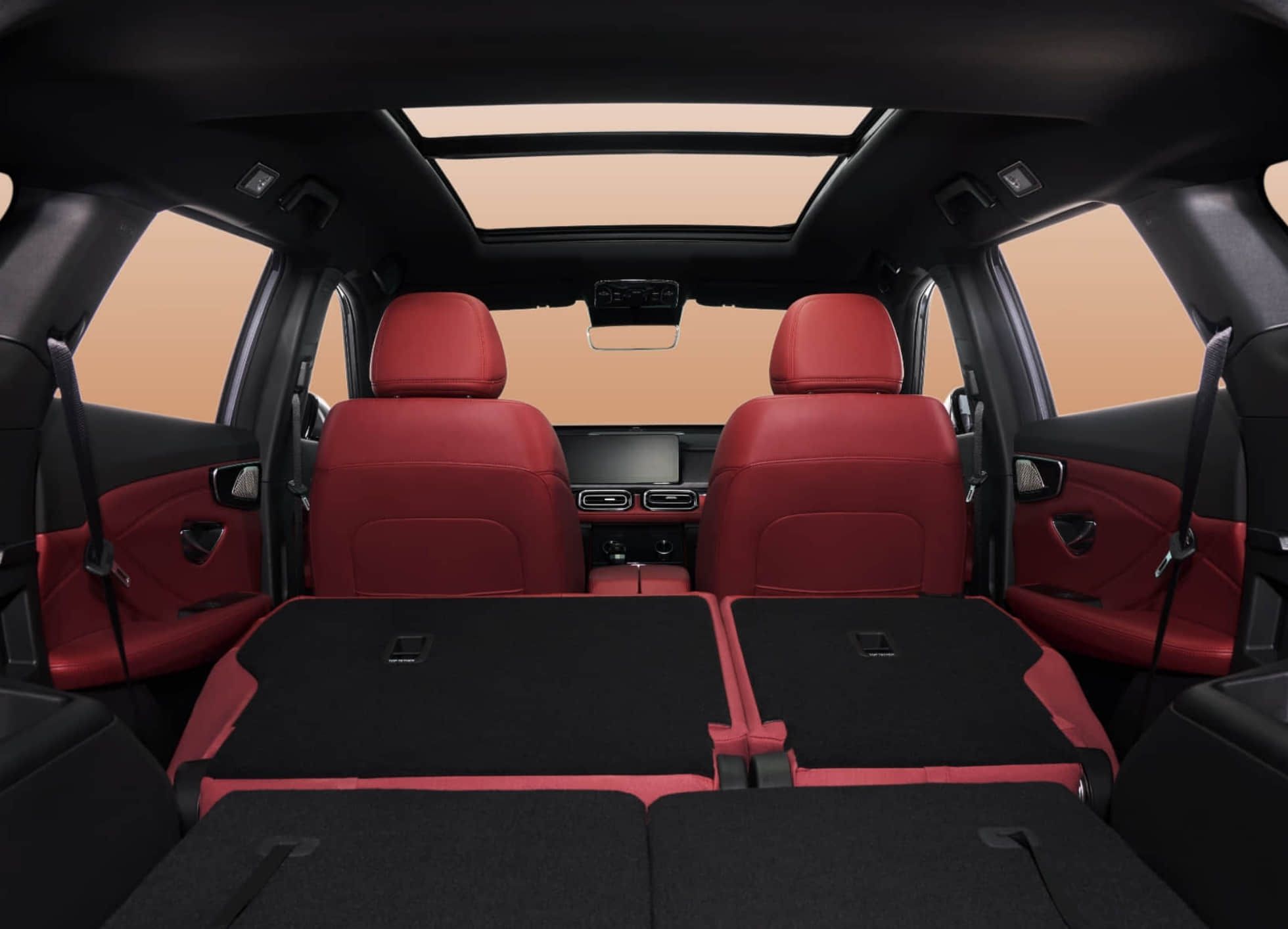 Soueast S07 interior - Seats