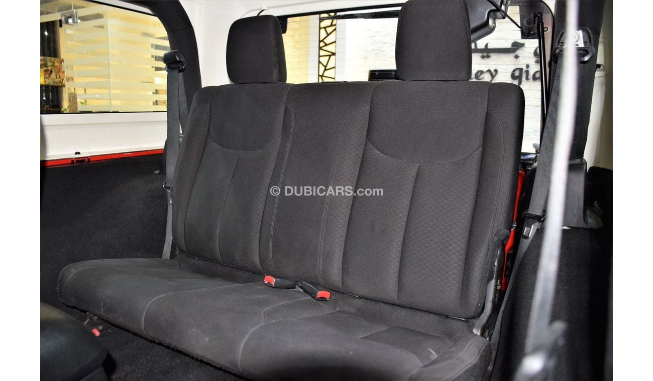 Jeep Wrangler Sport EXCELLENT DEAL for our Jeep Wrangler Sport ( 2015 Model! ) in Red Color! GCC Specs