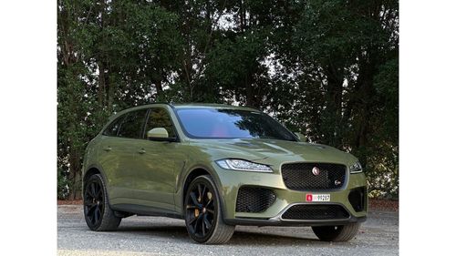 Jaguar F Pace SVR F-PACE 2020 V8 GCC ORGINAL PAINT // ACCIDENT FREE // FULL OPITION