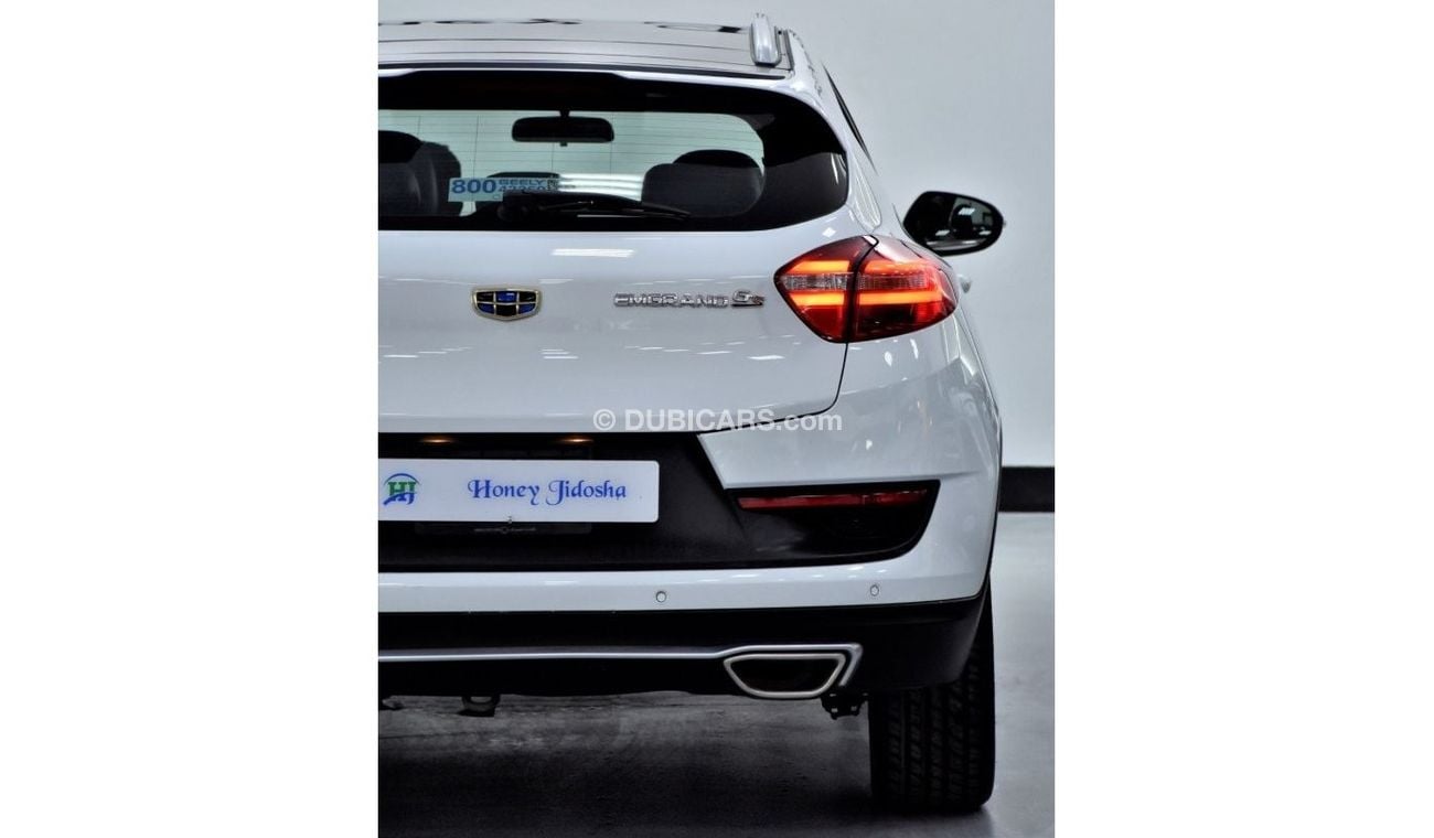 Geely GS Sport EXCELLENT DEAL for our Geely Emgrand GS ( 2017 Model ) in White Color GCC Specs