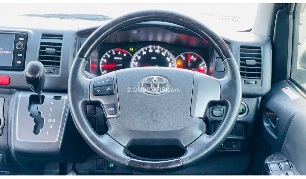 Toyota Hiace KD201 | 2016 | Diesel 3.0L | AUTOMATIC | PUSH START | ORIGINAL MILEAGE | FRESH JAPAN IMPORTED