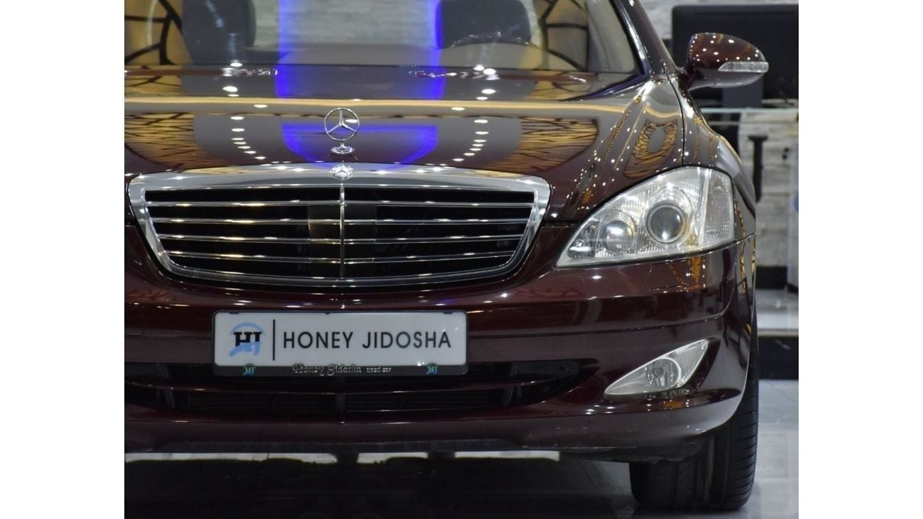 Mercedes-Benz S 500 EXCELLENT DEAL for our Mercedes Benz S500 ( 2006 Model ) in Burgundy Color GCC Specs