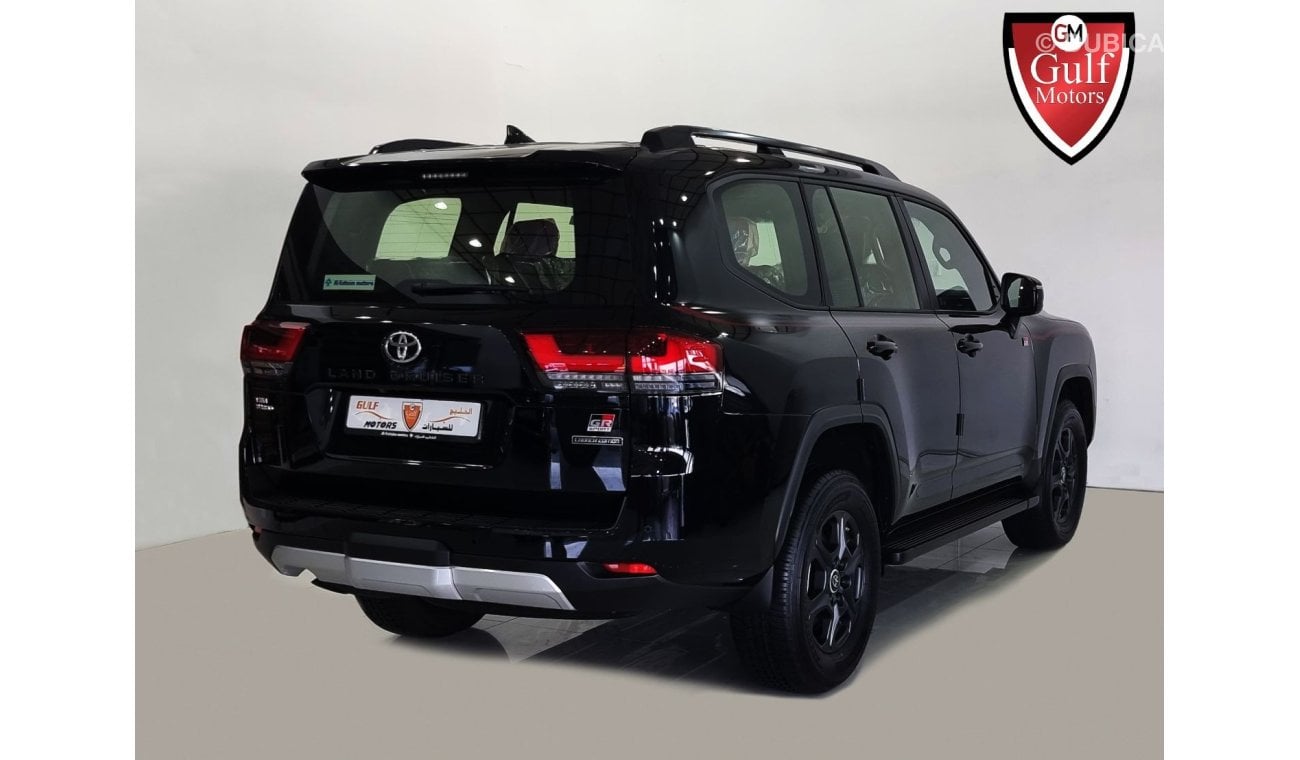 Toyota Land Cruiser GR-SPORT -V6-3.5 L-Twin Turbo-Full Option-Excellent Condition-Under Warranty