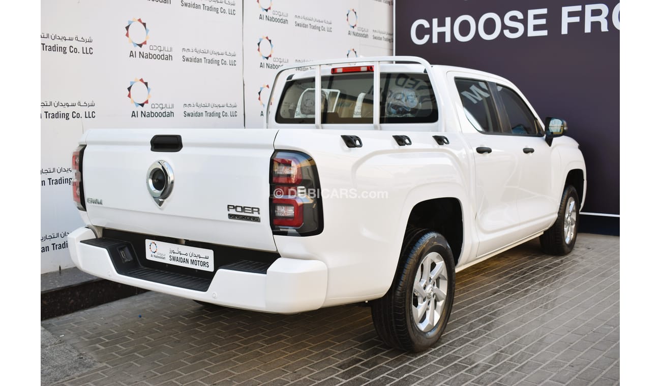 Great Wall Poer KING KONG 2.0L MT 2023 GCC 5 YEAR 150K KM MANUFACTURER WARRANTY PICKUP DOUBLE CABIN 4X4