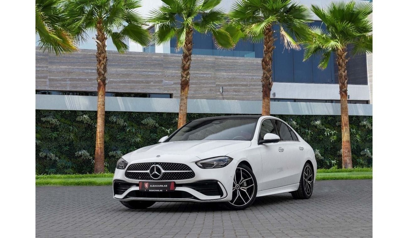 مرسيدس بنز C 200 Premium 2.0L 200 AMG  | 3,907 P.M  | 0% Downpayment | Agency Warranty | Brand New