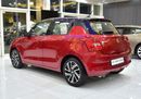 Suzuki Swift EXCELLENT DEAL for our Suzuki Swift 1.2L ( 2024 Model ) in Red Color GCC Specs
