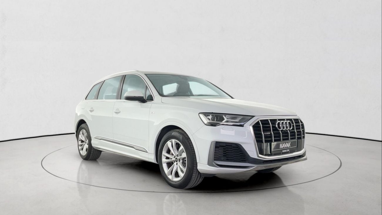 أودي Q7 55 TFSI quattro S-Line | upto AED 20,000 Ramadan Discount | شامل الضمان | 0 ﺪﻔﻋﺓ ﺃﻮﻟﻯ