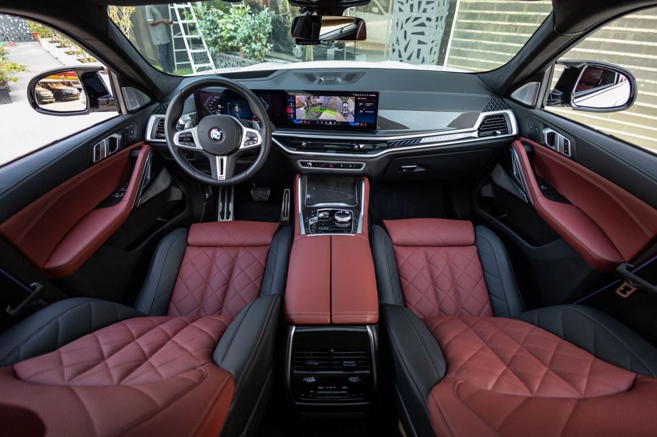 BMW X6 XDRIVE M60i BMW X6 M60 M-Sport 2025 GCC | Agency Warranty | Service Contract