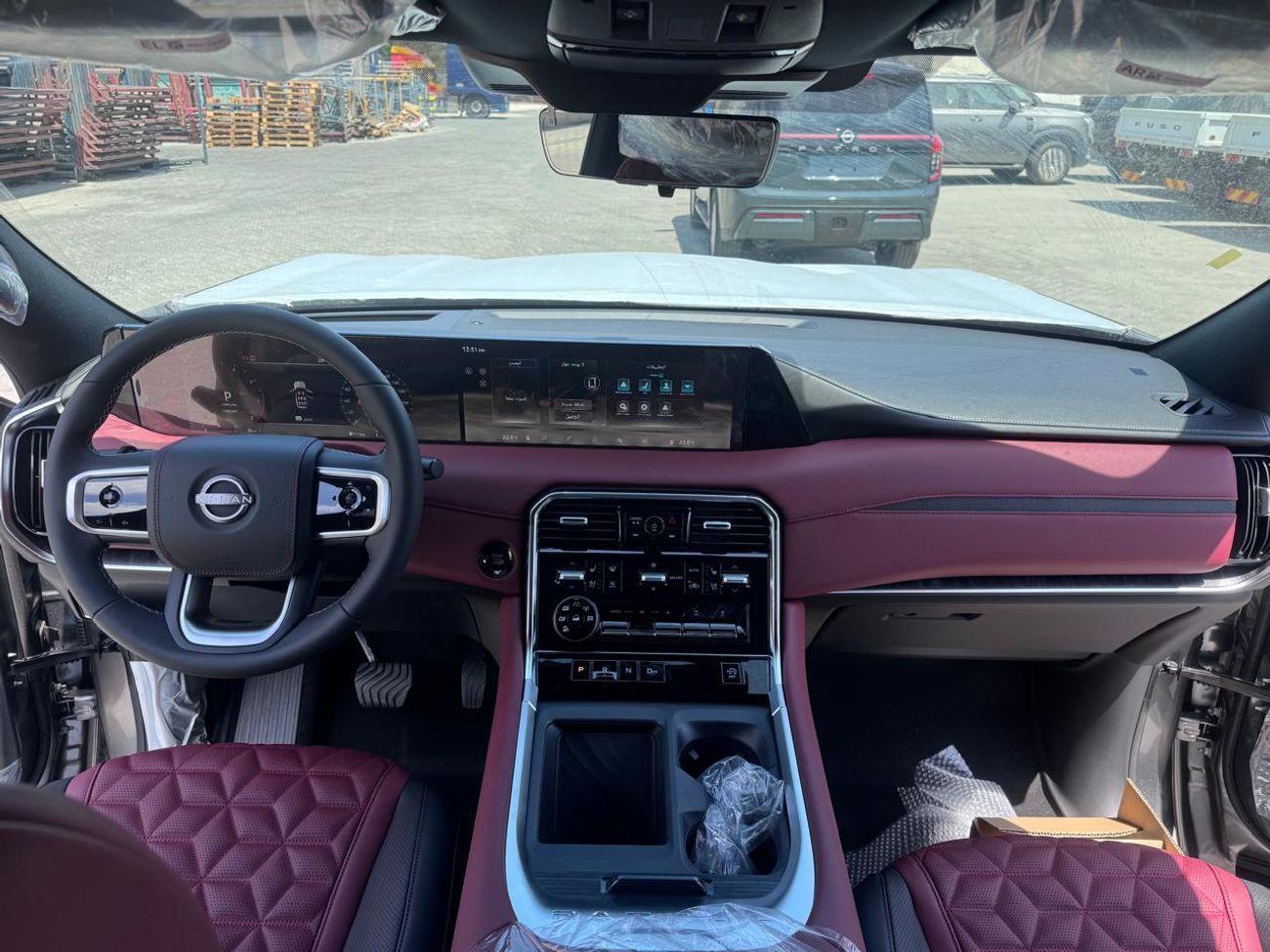 Nissan Patrol SE Platinum City 3.8L (Ext _GRAY  Inter_BURGUNDY)