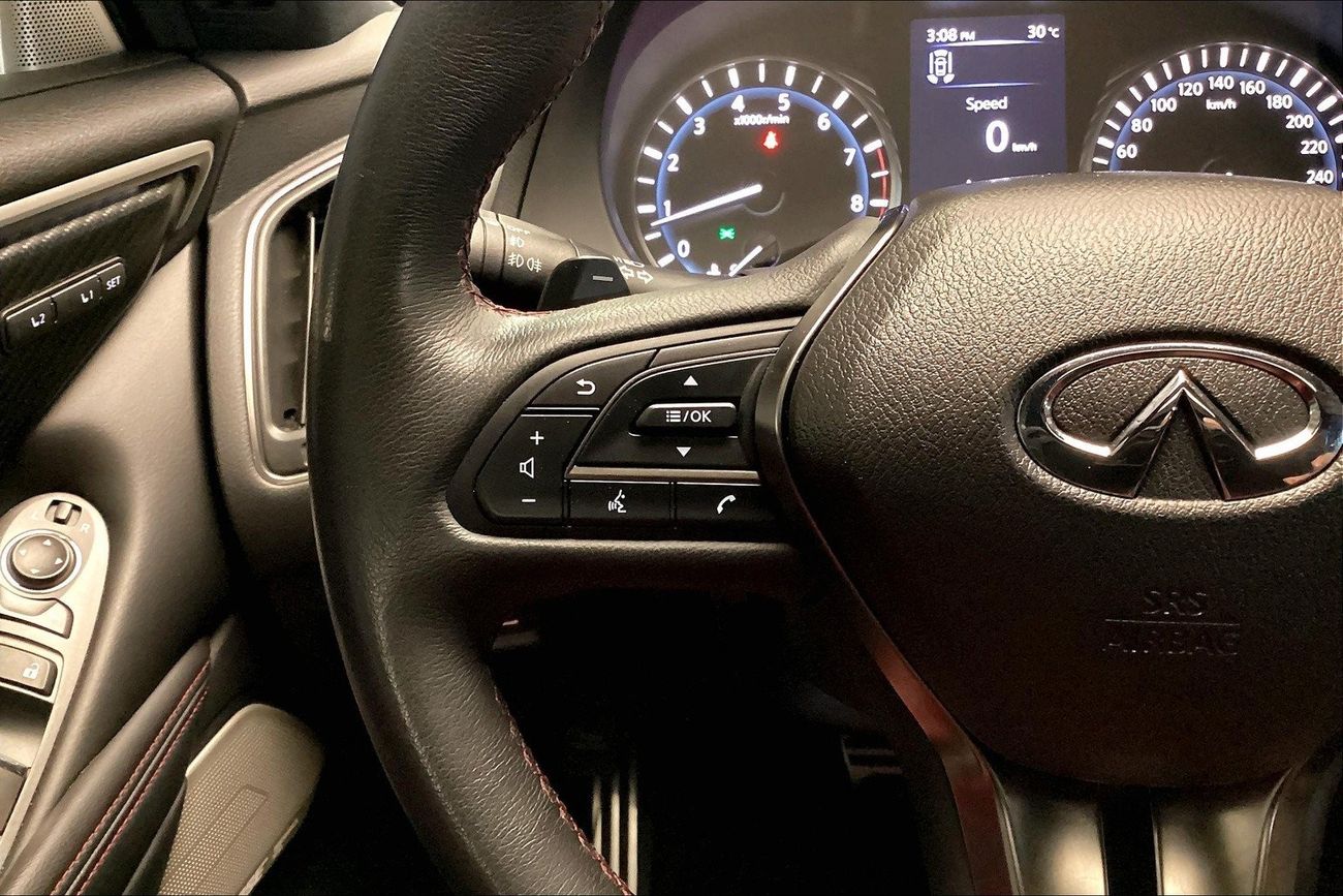 إنفينيتي Q60 Red Sport | شامل الضمان | 0 ﺪﻔﻋﺓ ﺃﻮﻟﻯ