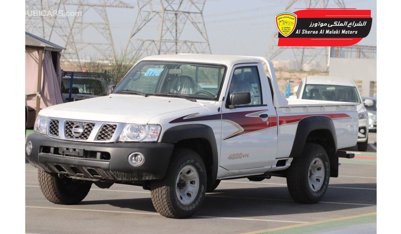 نيسان باترول بيك آب 4.8L , EURO4 , PICK-UP 4WD, 2 DOORS, MANUAL TRANSMISSION, MODEL 2021