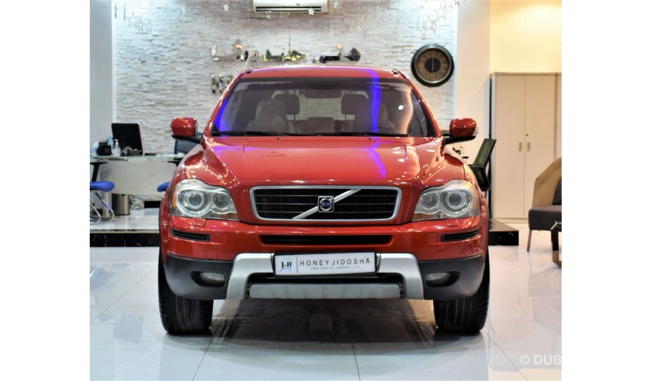 فولفو XC 90 AMAZING Volvo XC90 3.2 AWD 2008 Model!! in Red Color! GCC Specs