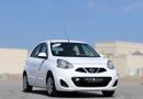 نيسان ميكرا SL 1.5L Nissan Micra 1.5 L 2019 GCC accident-free in excellent condition 470 P.M