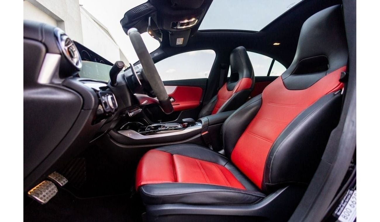 Mercedes-Benz CLA 45 AMG Mercedes-Benz CLA45 AMG S 2021 GCC under Agency Warranty and Service Contract with Flexible Down-Pay