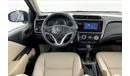Honda City LX | 1 year free warranty | 0 down payment | 7 day return policy