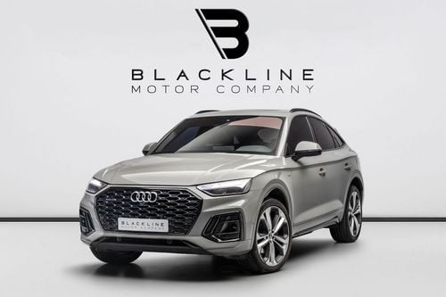 Audi Q5 45 TFSI SPORTBACK S-LINE BUY NOW, PAY 2027 | THE BLACKLINE STANDARD | 2027 Audi Warranty + Service Contract, GCC