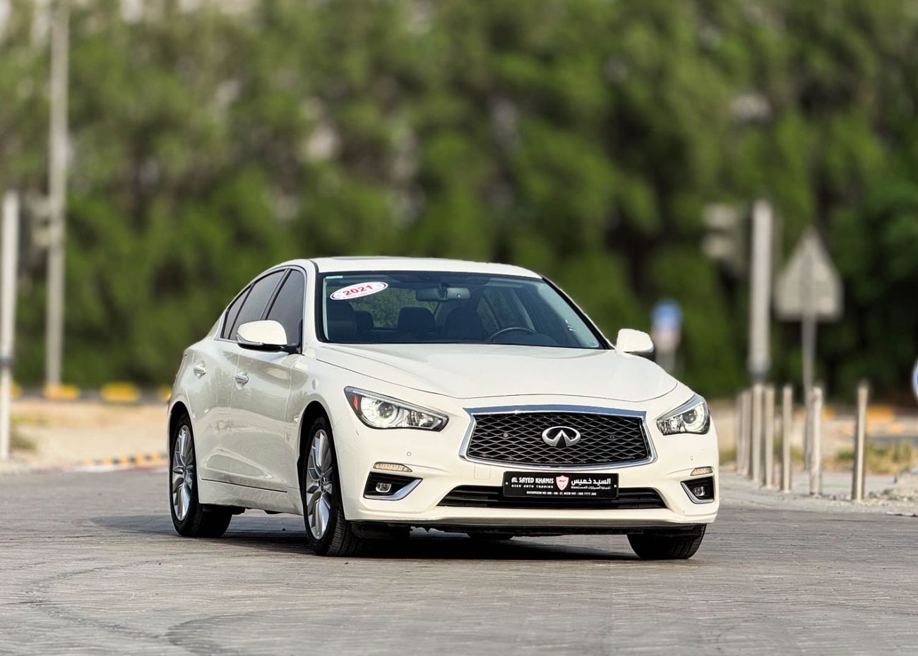 Infiniti Q50 Sport 3.0L Infiniti Q50 | 2021 GCC | 3.0L | Original Paint | Agency inspections | accident free | in