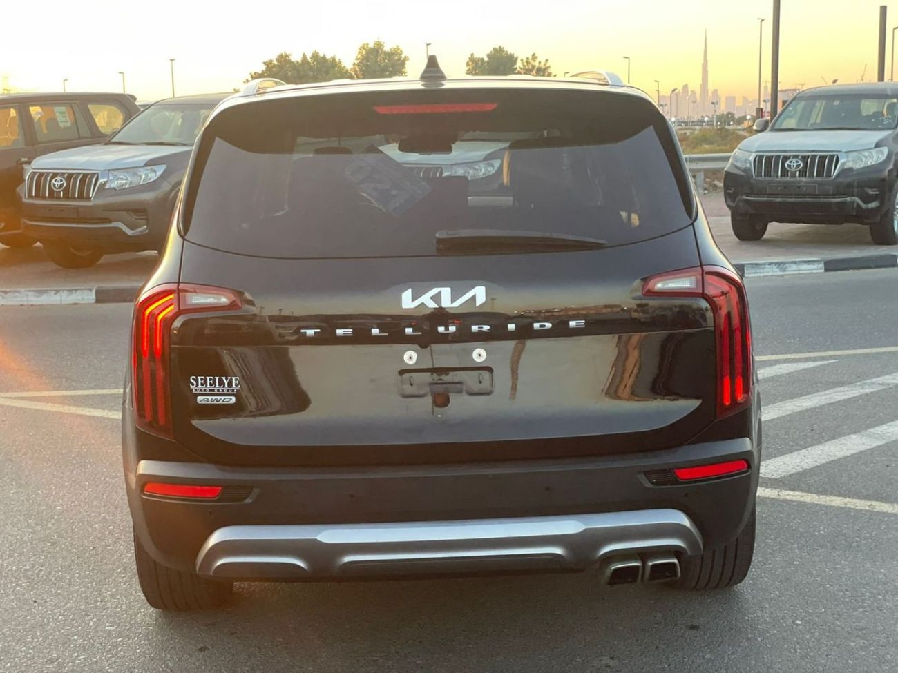 كيا تيلورايد 2022 Kia Telluride EX Prestige Full Option - 3.8L V6 AWD 4x4 - 7 Seater With Radar - Multi Drive Mod