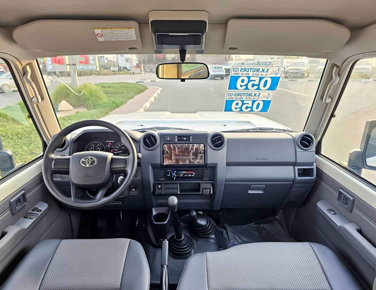 تويوتا لاند كروزر 70 LC78 / V6 / 4.2L DIESEL / M/T / POWER WINDOWS WITH LEATHER (CODE # 68036)